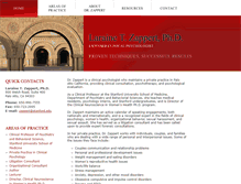 Tablet Screenshot of drzappert.com
